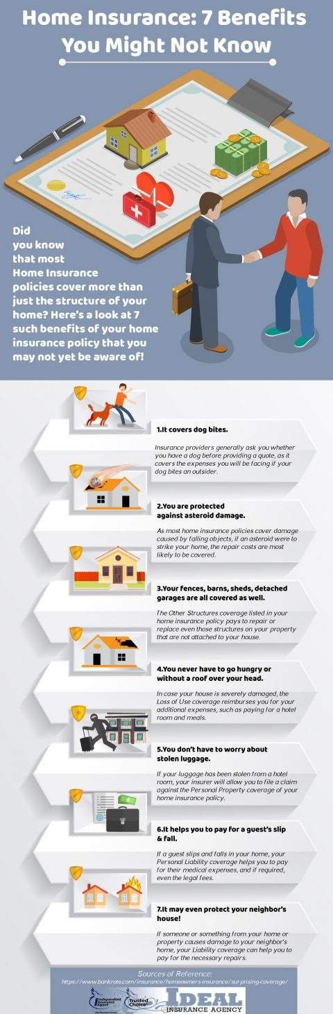 Home insurance benefits and advantages infographic for Grand Junction, CO residents
